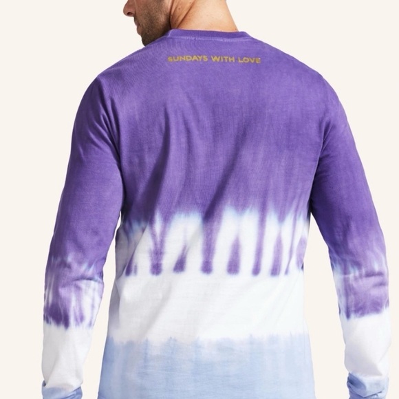 Peloton x Ally Love "Sundays With Love" Long-Sleeve Crew Neck Shirt, Size Small - Picture 3 of 10